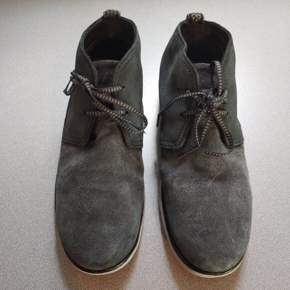UGG Freamon Gray White Waterproof Suede Chukka Boots Men\'s size 9 main image 8